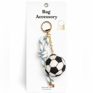 Serefina Soccer Ball Bag Charm